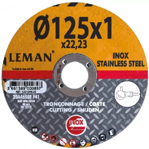 Ø 115   Esp.1,0  Furo 22.23 mm