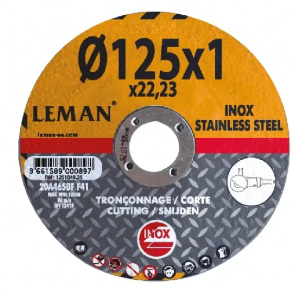 Ø 115   Esp.1,0  Furo 22.23 mm lote5uni
