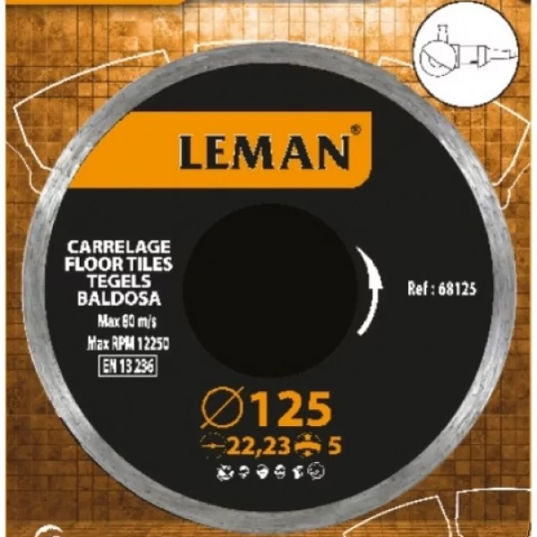 Ø 115    Furo 22.23 mm