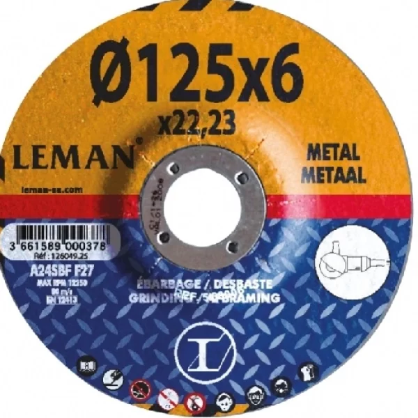 Ø 115   Esp.6,0  Furo 22.23 mm