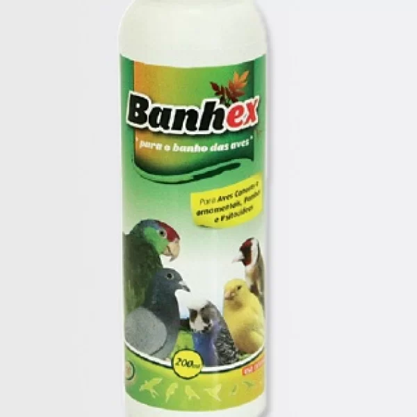 p/ o banho das Aves